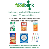 Barrow Foodbank Needs Your Help!