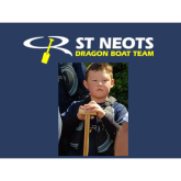 St Neots Dragon Boat Team youngest member