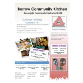 Summer Holidays are catered for at Barrow Community Kitchen