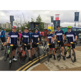 Cyclists support Hospice Care 