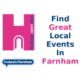 Your guide to things to do in Farnham – 1st September to 14th September