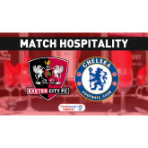 Match hospitality is now on sale for City's final Checkatrade Trophy group match against Chelsea Under-21s on Tuesday, November 28.