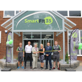 Ribbon Cutting Ceremony with Olympic Medallist Gail Emms MBE & Cllr Wendy Rider Marks SmartFit35 Open
