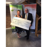 Four Oaks Financial Services Event Raises Twice As Much Money For Local Charity