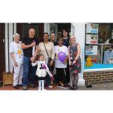 Brave Shakeerah opens new charity shop in Hinchley Wood for The Children’s Trust @Childrens_Trust