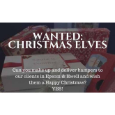 WANTED: Christmas Elves to help Age Concern Epsom @AgeConcernEpsom