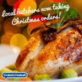 Where can I get a Christmas Turkey from in Walsall?