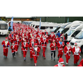 ‘Santastic’ response to fundraising Salop Santa Dash 