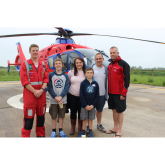 Devon Air Ambulance supporters make a difference to ten-year old Harry and family