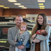 Worcester mother gives birth to son in a Volvo