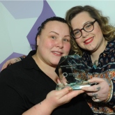 Take the time to ask people about their wellbeing, say two West Midlands students who won mental health award