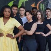 Cast of 40 talented young performers take to the  Birmingham Hippodrome stage in   West Side Story