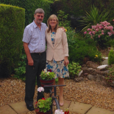 Marilyn urges people to support St Giles Hospice raffle in memory of her beloved Vicar husband Richard