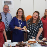 Hospital charity leads tea-rrific celebrations