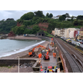 Residents invited to find out more ahead of new Dawlish sea wall work restarting