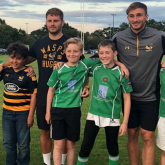 Wasps stars give Sutton a helping hand