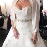 BRIDE FINDS DRESS OF HER DREAMS AT ST GILES HOSPICE BRIDAL BOUTIQUE