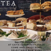 Gatis Community Space Friendly Fridays Presents: Afternoon Tea.