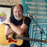 Tim Philpot is a Sutton Coldfield songwriter and guitarist who is well-known on the local acoustic scene.