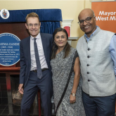 West Midlands Mayor unveils blue plaque to commemorate Gandhi visit