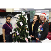 Christmas fundraisers at Richmond upon Thames College for Save the Children and Shooting Star Children’s Hospices