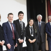 Bishop Vesey Students Grill Mayor and MP