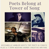 Poets Belong at Tower of Song, Fri 3rd April 8-10.30pm