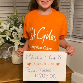 EVIE (9) CALLS ON KIDS TO JOIN MINI MILES 4 ST GILES CHALLENGE