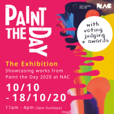  NAC is set to host Paint the Day Exhibition.