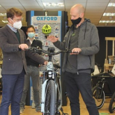 Cyclists steering towards an electric future - mayor