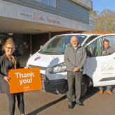 CARPET CLEANING FIRM SUPPORTS ST GILES HOSPICE TO FUND CARE SERVICES FOR LOCAL FAMILIES