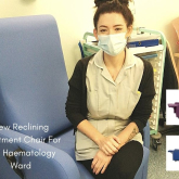 New Reclining Treatment Chair For Haematology Ward