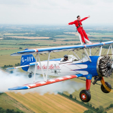 DAREDEVILS TO TAKE ON ST GILES HOSPICE WING-WALKING CHALLENGE