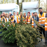 ST GILES HOSPICE CELEBRATES RECORD-BREAKING TREECYCLE SUCCESS