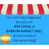 Shop in the comfort of your home with Barrow Market Hall