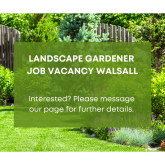 Job Vacancy - Landscape Gardener