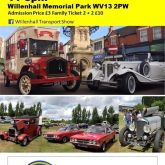 Willenhall Transport Show will take place in Willenhall Memorial Park on Sunday June 27th 11am to 3pm 