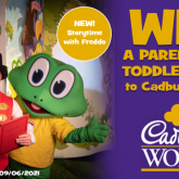 Cadbury World launches Parent & Toddler pass and a special storytime with Freddo