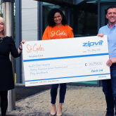 Staffordshire company raises £20,751 to support St Giles Hospice