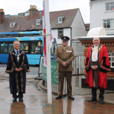 Epsom & Ewell Borough Council raised the #ArmedForcesDay flag