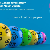 Sussex Cancer Fund Lottery 6th Month Update