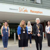 St Giles Hospice volunteers win award for excellent care of bereaved children and young people