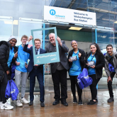 Mayor goes out with Street Team to show young people how the WMCA can help with their career options