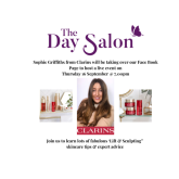 Clarins Hosted Live Digital Event