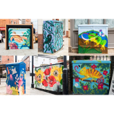 Openreach cabinets in Shrewsbury town centre become vibrant and colourful