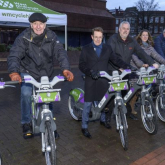 Cycling now even easier following launch of eBikes for hire across the region 