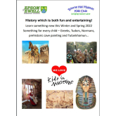 History that’s Fun and Entertaining with @BourneHallEwell #MuseumKidsClub – 2022 Calendar