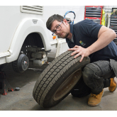 Touring caravans need a safety check and service before holidays
