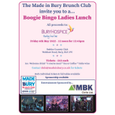Ladies Brunch Club Boogie Bingo is supporting Bury Hospice!