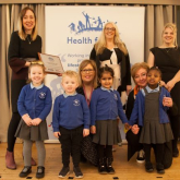Local nursery and primary schools awarded at Health for Life celebration event